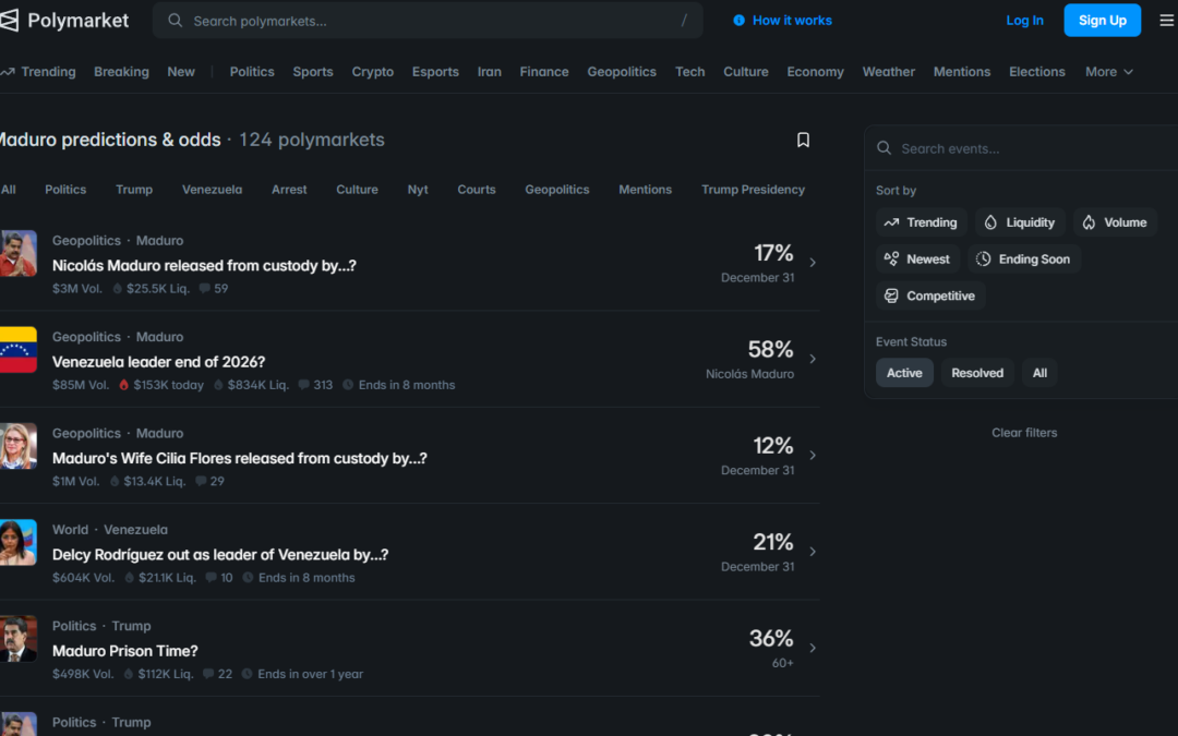 DOJ Files First US Prediction Market Insider Trading Charges